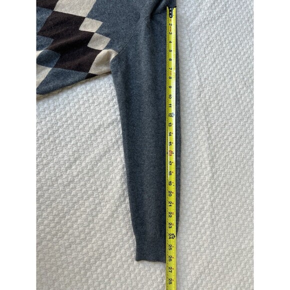 Vintage McGeorge Cashmere Sweater Argyle Ballantyne Scotland | Mens Size XXL - Picture 12 of 13